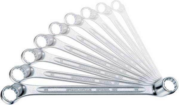 Stahlwille 96410406 20/12 Dubbele ringsleutelset  Sleutelbreedte (metrisch) 6 - 32 mm