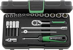 Conrad Stahlwille 40/44/17/5 KN 96011113 Dopsleutelset 1/4" (6.3 mm) 22-delig aanbieding