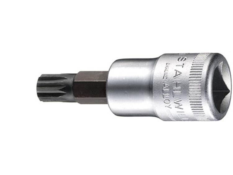 Stahlwille 03060006 Veeltandig (XZN) Dopsleutel-bitinzet M6 1-2 (12.5 mm)