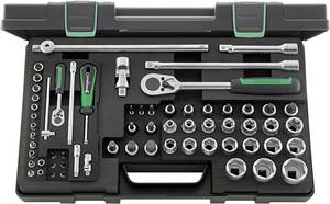 Conrad Stahlwille 86TX KN 96013702 Dopsleutelset 1/4" (6.3 mm), 1/2" (12.5 mm) 63-delig aanbieding