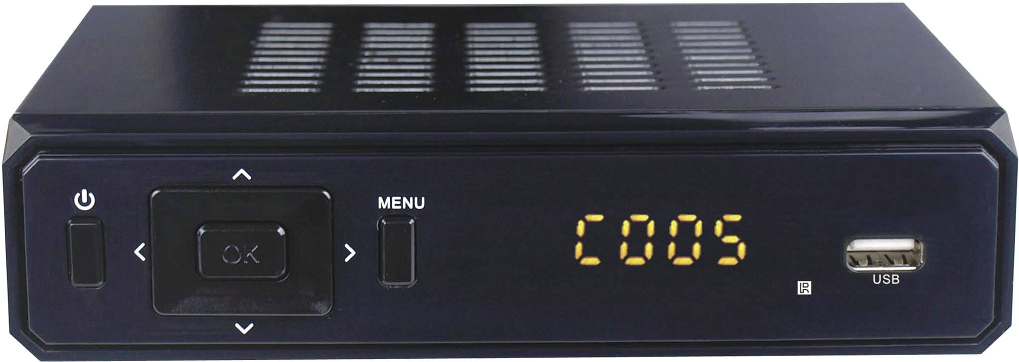 Denver Receiver Dvb S2 Sender Sortieren Denver DVBS-202HD DVB-S2 receiver Front-USB | Conrad.be