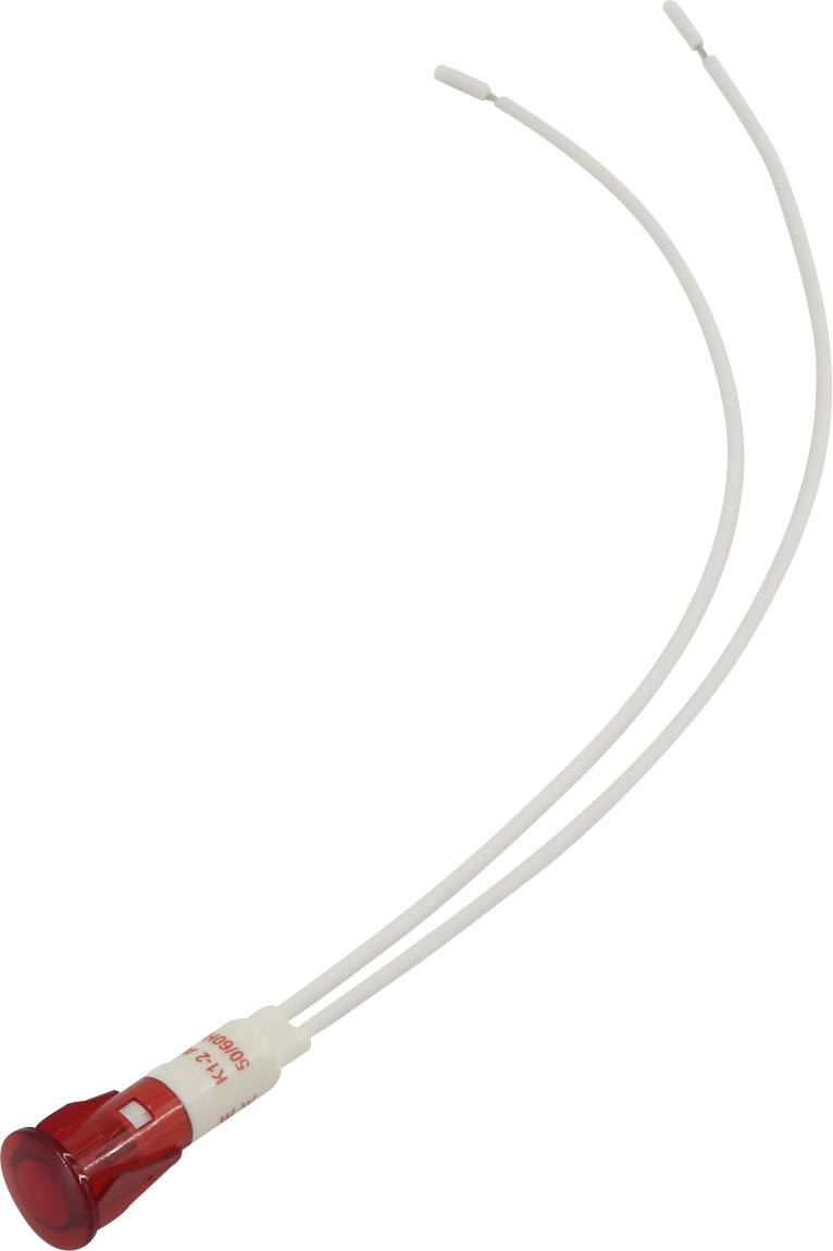 TRU COMPONENTS 1524029 Standaard signaallamp met lamp Rood 1 stuk(s)