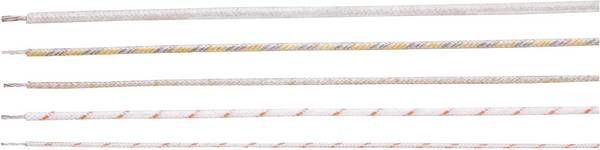 HELU 50968 Hogetemperatuurdraad HELUTHERM 400 1 x 2.50 mm² Beige per meter