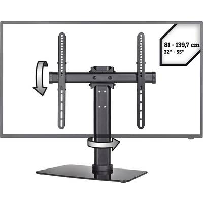 SpeaKa Professional SP-TT-05 TV-voet 81,3 cm (32") - 139,7 cm (55") Kantelbaar en zwenkbaar