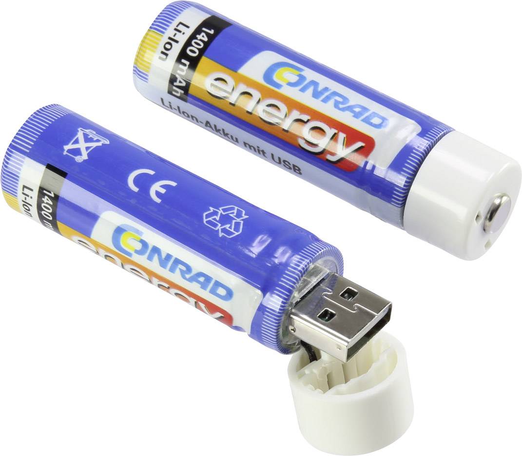 welzijn Gemiddeld water Conrad energy 18650 USB Speciale oplaadbare batterij 18650 Li-ion 3.7 V  1400 mAh kopen ? Conrad Electronic