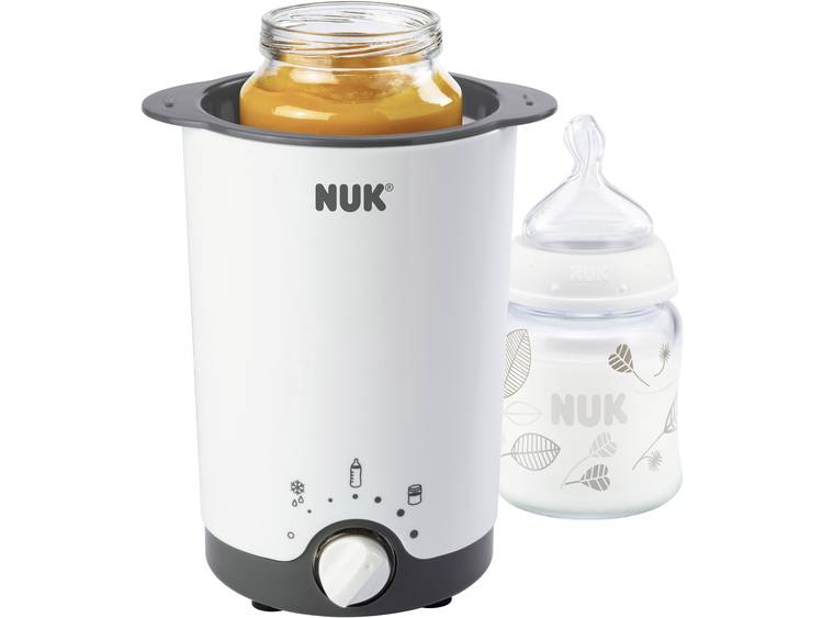 NUK Thermo 3in 1 Baby-voedselwarmer Wit, Zwart