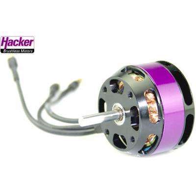 Hacker A30-22 S V4 Brushless elektromotor voor vliegtuigen kV (rpm/volt): 1440 Aantal windingen (turns): 22