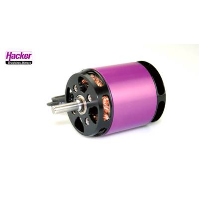 Hacker A50-14 L V4 Brushless elektromotor voor vliegtuigen kV (rpm/volt): 300 Aantal windingen (turns): 14