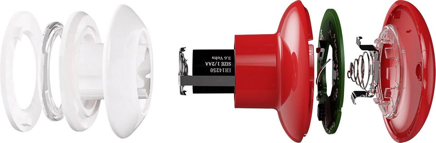 Fibaro the button - scène schakelaar - rood 59020205288695902020528869-1