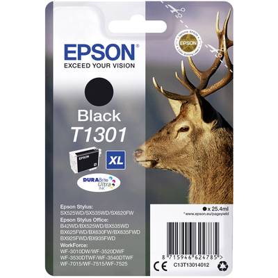 Epson Inktcartridge T1301 Origineel  Zwart C13T13014012