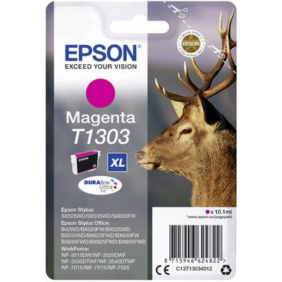 Epson Inktcartridge T1303 Origineel  Magenta C13T13034012