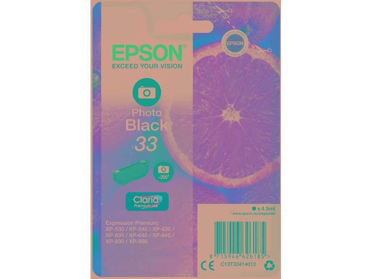 Epson C13T33414012 inktcartridge
