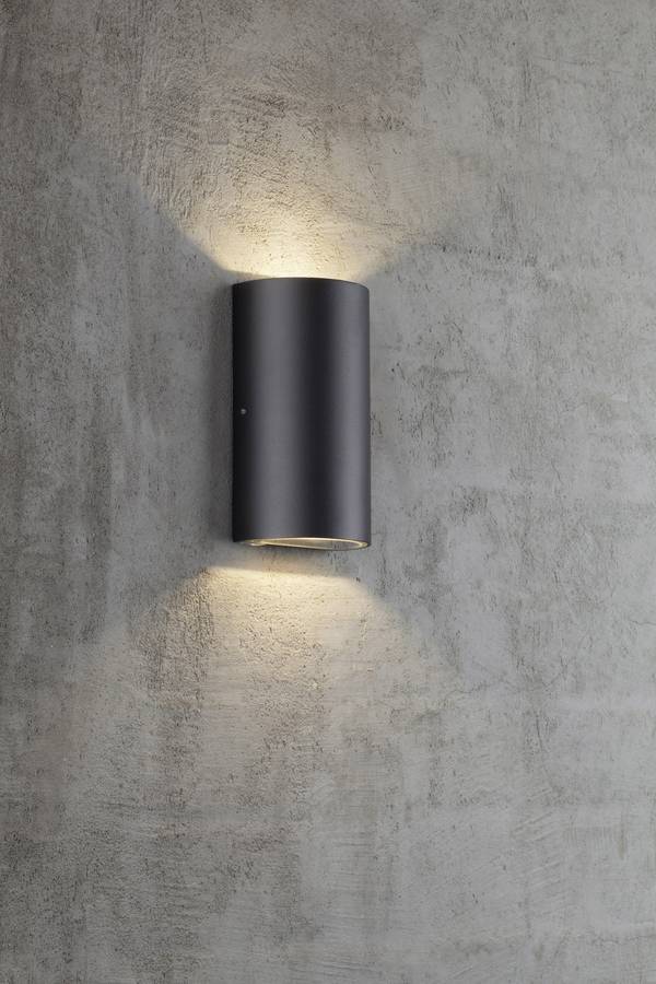 Nordlux Rold 84141003 LED-buitenlamp (wand)  LED LED vast ingebouwd 10 W Zwart
