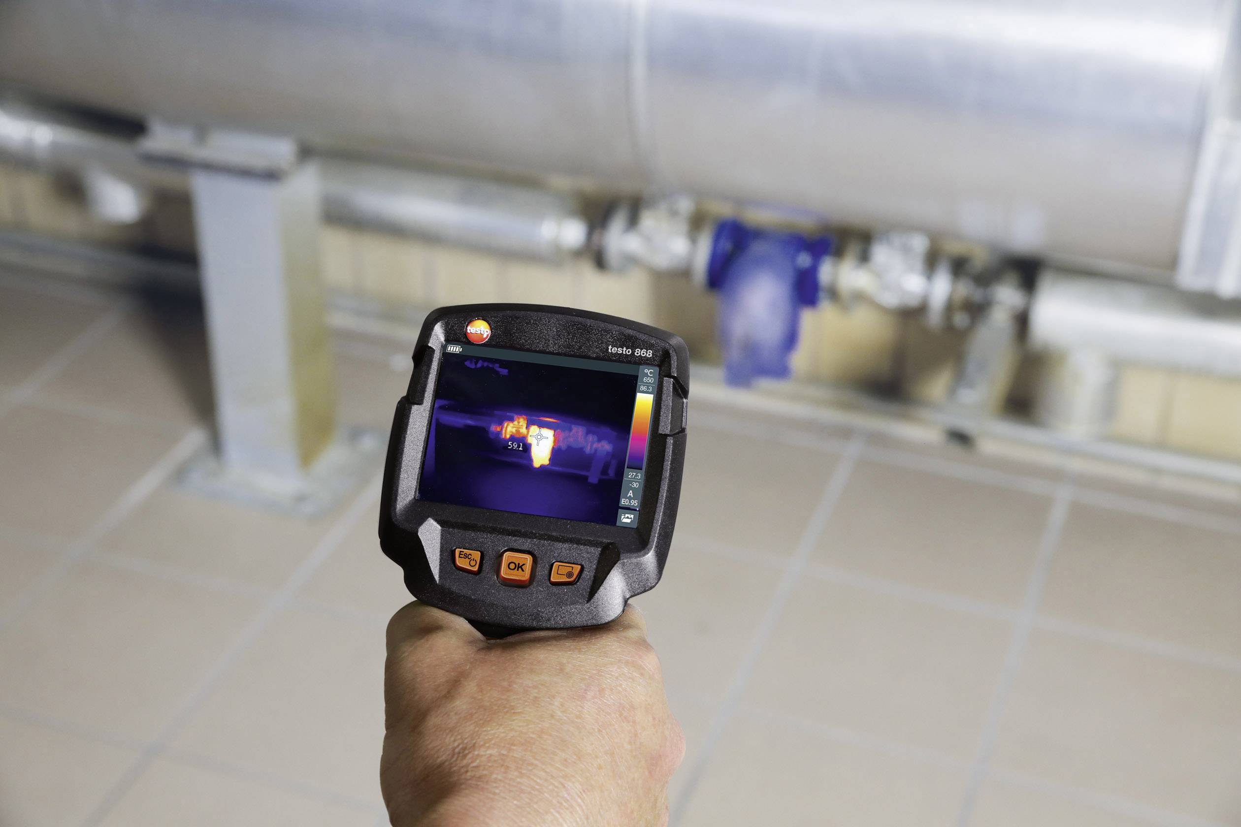 testo 868 Warmtebeeldcamera -30 tot +650 °C 160 x 120 Pixel 9 Hz-6