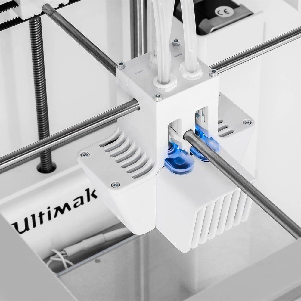 Ultimaker 3 3D-printer Dual nozzle-systeem (Dual Extruder) - Image