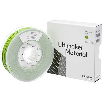 Ultimaker ABS - M2560 Green 750 - 206127  Filament ABS kunststof  2.85 mm 750 g Groen  1 stuk(s)