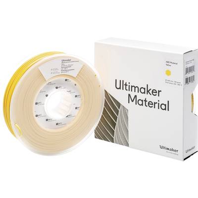 UltiMaker ABS - M2560 Yellow 750 - 206127 Ultimaker Filament ABS kunststof  2.85 mm 750 g Geel  1 stuk(s)