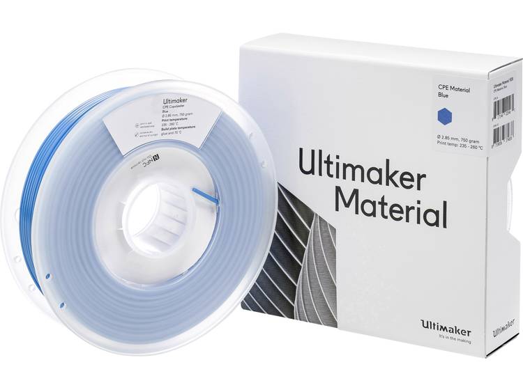 Ultimaker CPE M0188 Blue 750 201273 Filament 2.85 mm Blauw 750 g