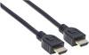 Manhattan 353946 HDMI-kabel HDMI Aansluitkabel HDMI-A-stekker, HDMI-A-stekker 3.00 m Zwart 4K UHD, UL gecertificeerd
