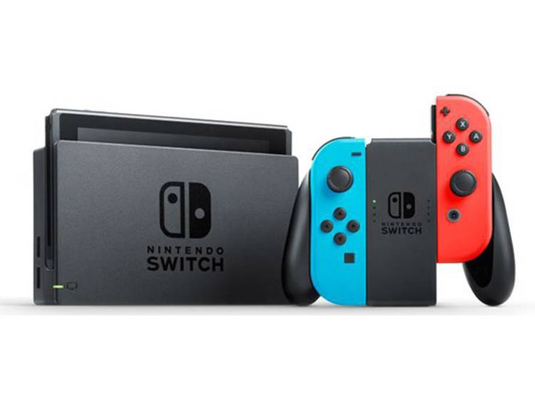 Nintendo Switch (rood-blauw)