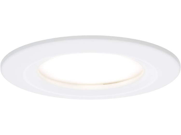 LED-inbouwlamp 6.8 W Warm-wit Paulmann 93857 Coin Slim Wit (mat)