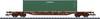 TRIX H0 T24132 Containerwagen DC Capital