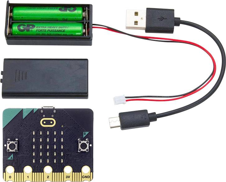 BBC micro:bit MICROBITGO micro:bit Kit micro:bit V1 Go Bundle-2