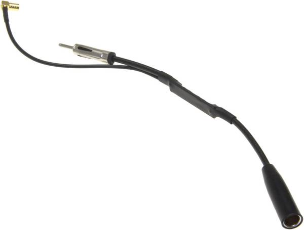 Adapter Universe Autoantenne-adapter DAB/FM-splitter  DIN 150 Ω, SMB-stekker   Actief met signaalversterking DAB+ Splitter