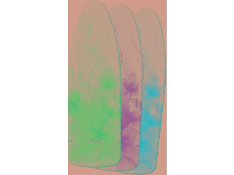 Strijkplankovertrek Leifheit 1 stuks Roze, Blauw, Groen