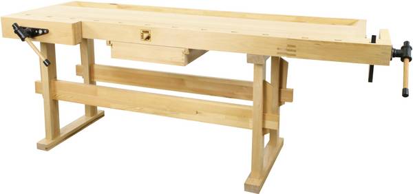 Holzmann Maschinen WB210 Werkbank basismodule (b x h x d) 660 x 815 x 2100 mm Bruin