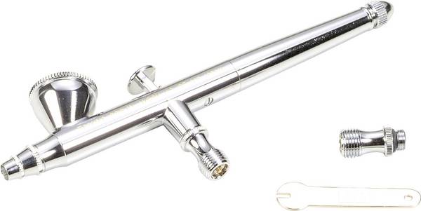 Tamiya HG Super Fine Double action Airbrush pistool Mondstuk-Ø 0,2 mm