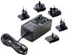 Dehner Elektronik SYS 1541-2424-W2E Stekkernetvoeding, vaste spanning 24 V/DC 1000 mA 24 W Met adapter voor Verenigd Koninkrijk, Met adapter voor Verenigde Staten, Met adapter voor Australië