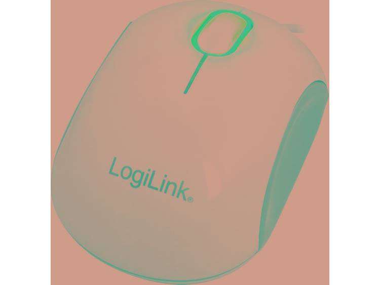LogiLink USB muis Optisch Wit, Grijs