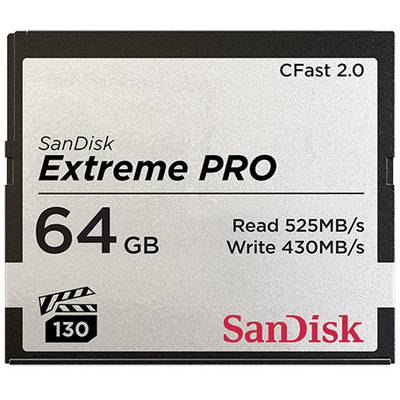 SanDisk Extreme Pro 2.0 CFast-kaart 64 GB 