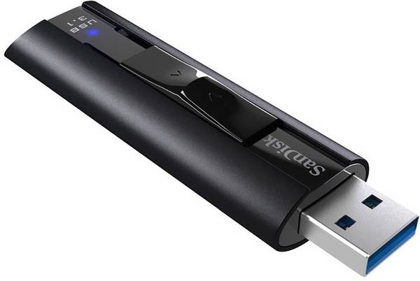 SanDisk Cruzer Extreme Pro USB-stick  256 GB Zwart SDCZ880-256G-G46 USB-A 3.2 Gen 1