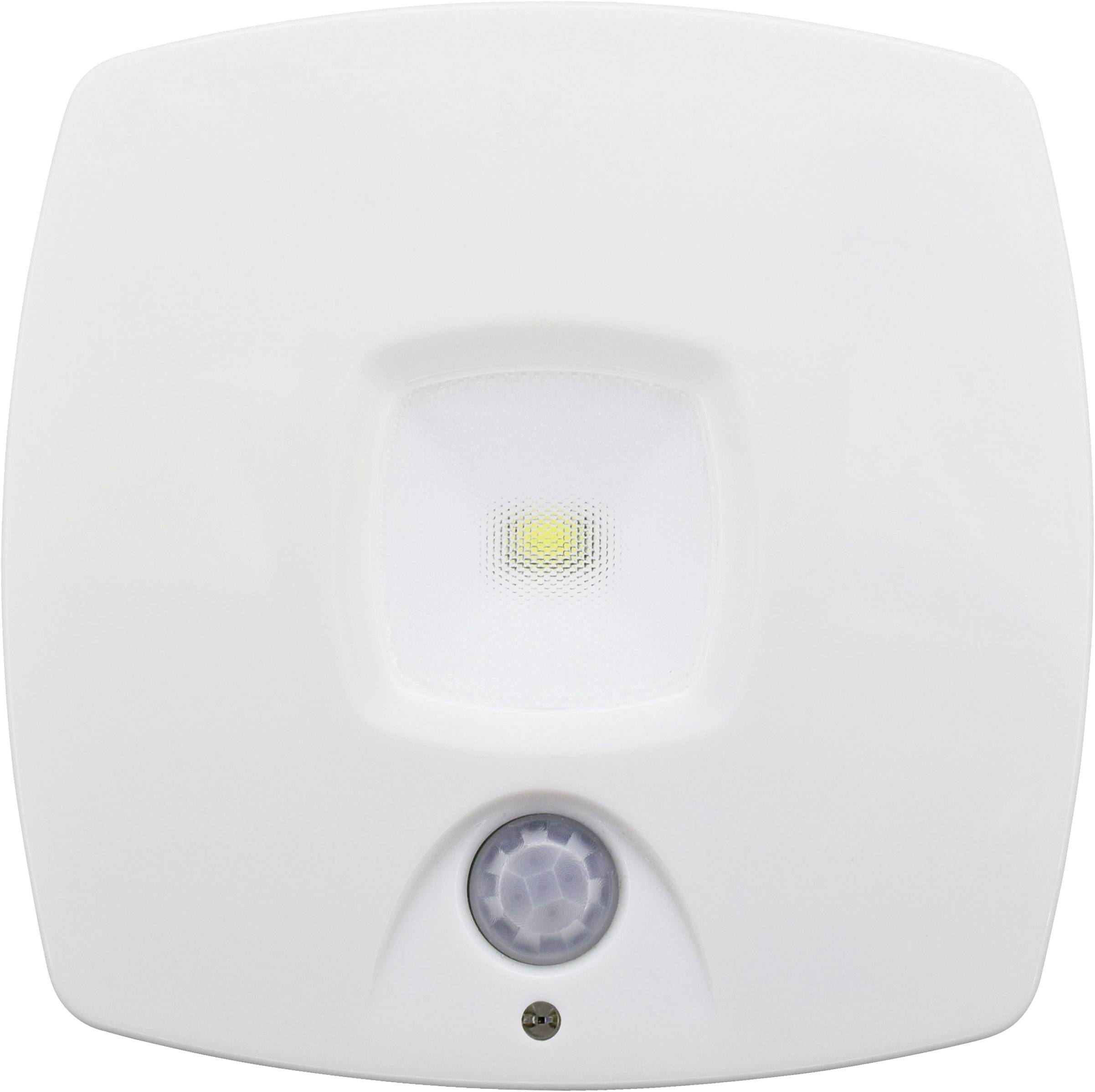 Witte LED-bewegingssensorlamp, vierkant, voor binnen, ideaal voor bewegingsdetectie en automatische verlichting.