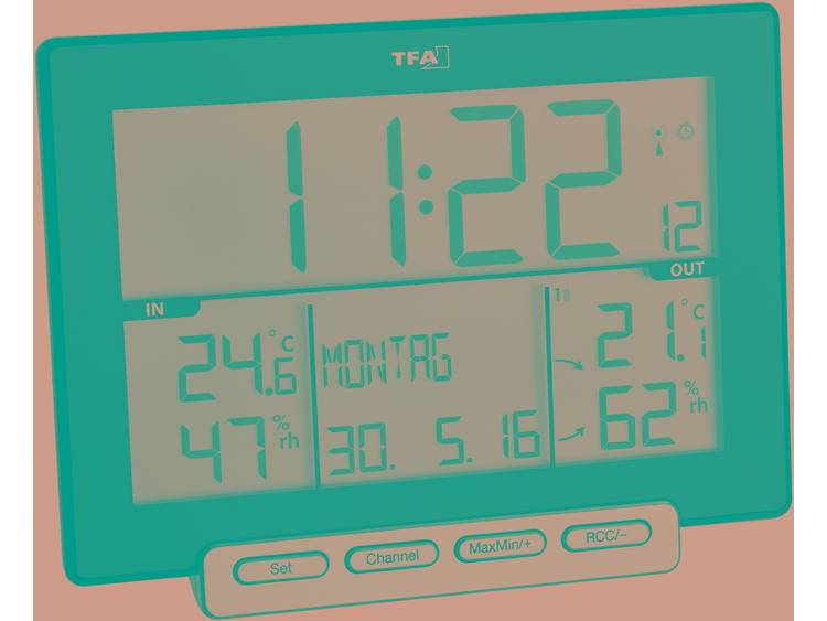 Draadloze thermo- en hygrometer 30.3058.01 TFA