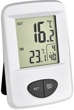 TFA Dostmann Base 30.3061.02 Draadloze thermometer Wit