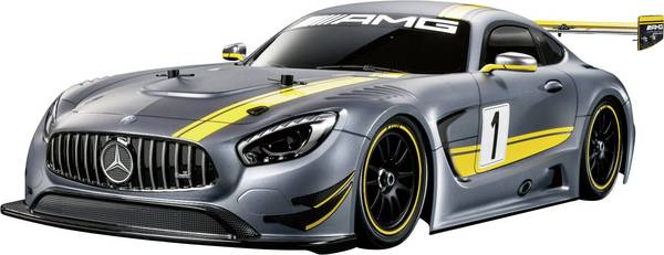 Tamiya 1:10 RC auto Elektro Straatmodel Mercedes-AMG GT3  Brushed 4WD Bouwpakket TT-02