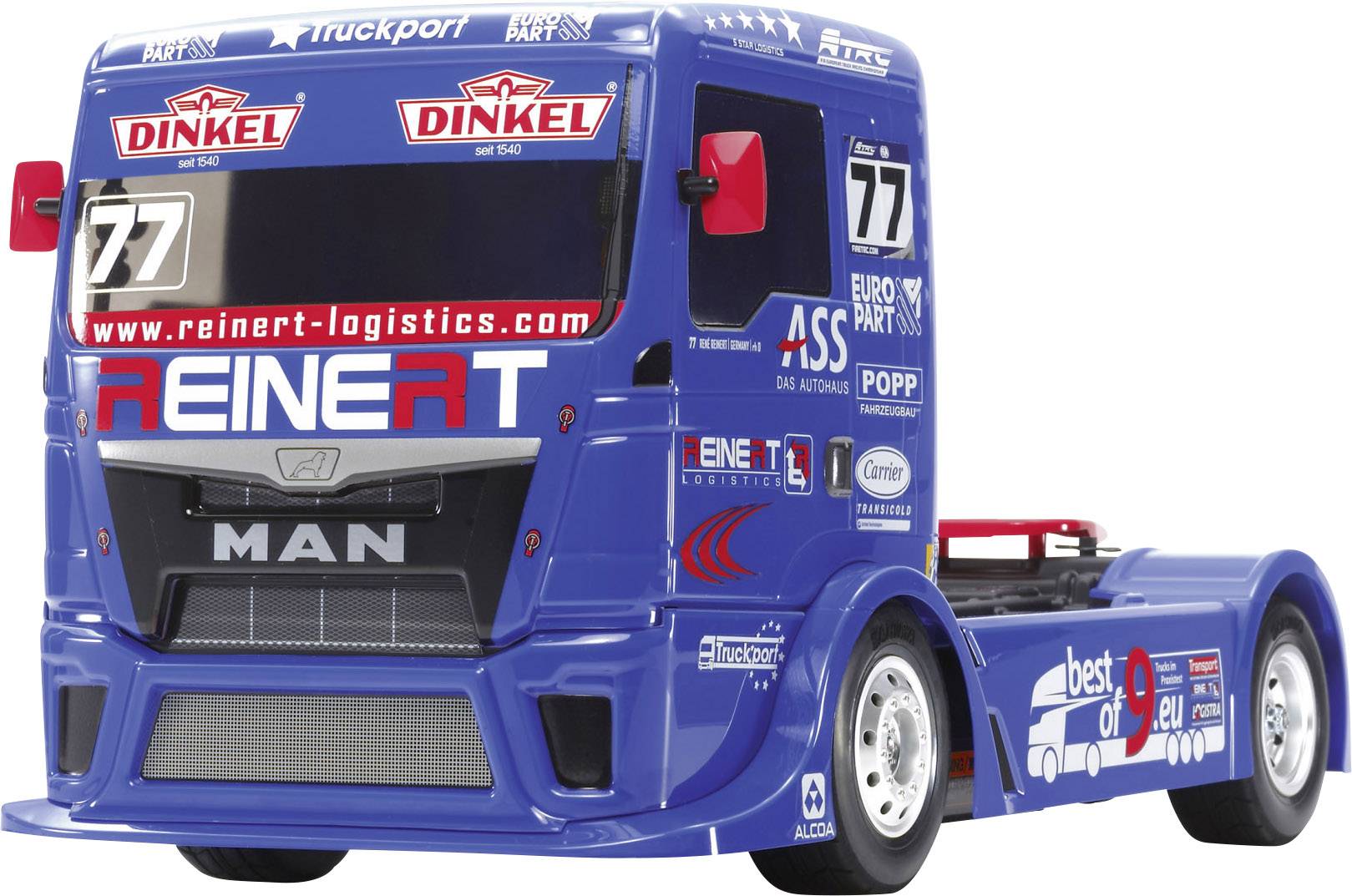 Tamiya TT01E MAN Racing Truck Team Reinert Brushed 114 RC truck