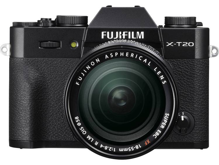 Fujifilm X-T20 zwart + 18-55mm F-2.8-4.0 R LM OIS