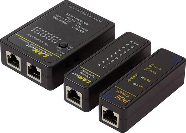 LogiLink WZ0015P WZ0015P Kabeltester  Meetbereik: Netwerk, Telecommunicatie