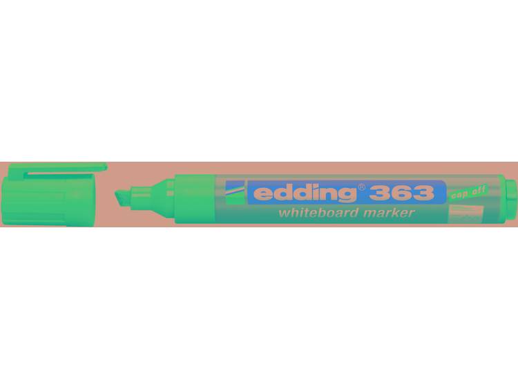 Viltstift Edding 363 whiteboard beitel blauw 1.5-5mm