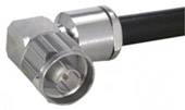 Huber+Suhner 16_N-50-7-26/133_NE 22650825 N-connector Stekker, haaks 50 Ω 1 stuk(s)