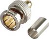 Hicon BNC1.2/5.0HD BNC-connector Stekker, recht 75 Ω 1 stuk(s)