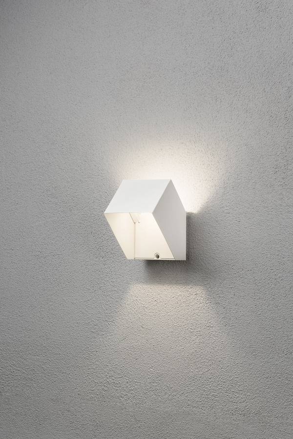 Konstsmide Pescara 7988-250 LED-buitenlamp (wand) Energielabel: F (A - G) LED LED vast ingebouwd 6 W Wit