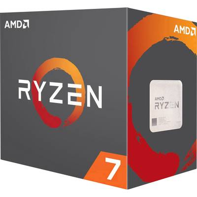 AMD Ryzen 7 1700X 8 x 3.4 GHz Octa Core Processor (CPU) WOF Socket: AMD AM4 95 W