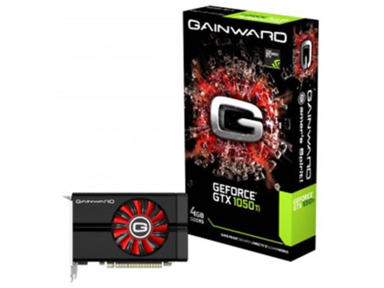 Gainward GTX1050 Ti 4GB DVI-HDMI-DP DDR5 retail