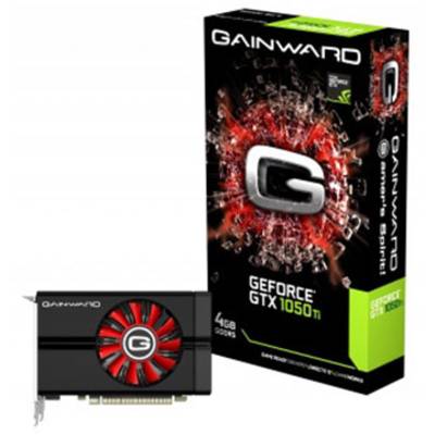 Gainward Nvidia GeForce GTX1050 Ti Videokaart   4 GB GDDR5-RAM PCIe x16  HDMI, DVI, DisplayPort 