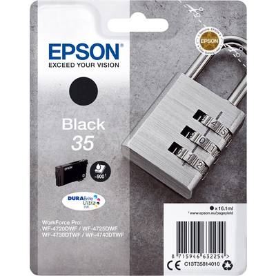 Epson Inktcartridge T3581, 35 Origineel  Zwart C13T35814010